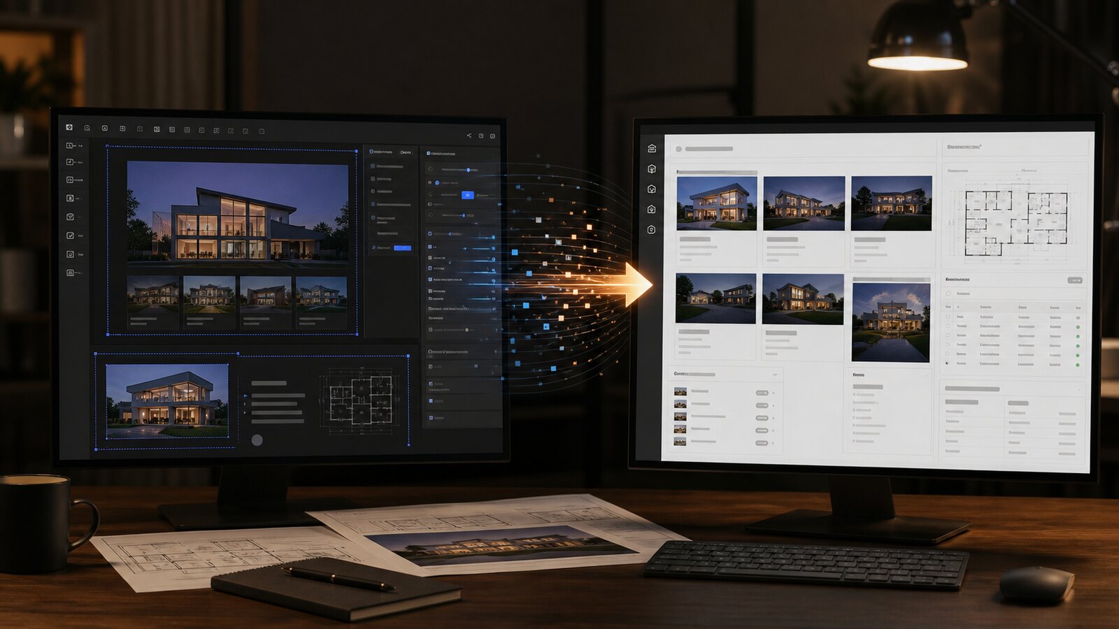 Real estate website migration from brittle builder pages to structured CMS content